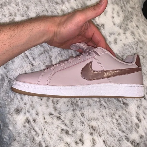 Womens Nike COURT ROYALE Rose Smokey Mauve Gum - Picture 14 of 16